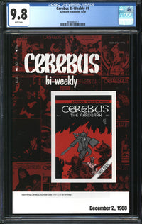 Cerebus Bi-Weekly (1988) #1 CGC 9.8 NM/MT
