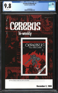 Cerebus Bi-Weekly (1988) #1 CGC 9.8 NM/MT
