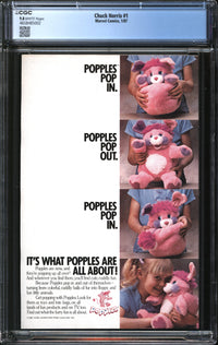 Chuck Norris (1987) #1 CGC 9.8 NM/MT