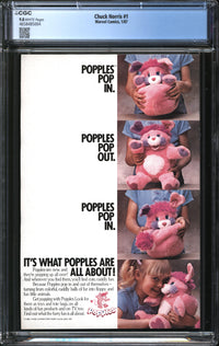 Chuck Norris (1987) #1 CGC 9.8 NM/MT