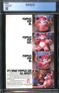 Chuck Norris (1987) #1 CGC 9.8 NM/MT