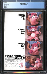 Chuck Norris (1987) #1 CGC 9.6 NM+