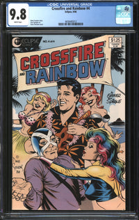 Crossfire And Rainbow (1986) #4 CGC 9.8 NM/MT