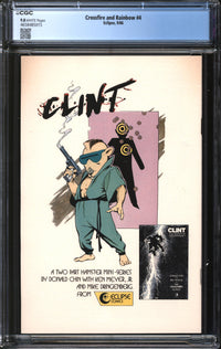 Crossfire And Rainbow (1986) #4 CGC 9.8 NM/MT