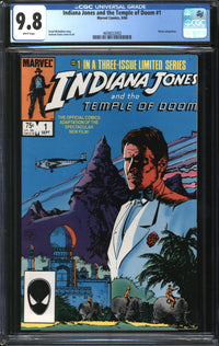 Indiana Jones And The Temple Of Doom (1984) #1 CGC 9.8 NM/MT
