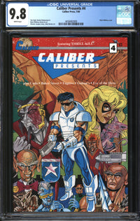 Caliber Presents (1989) #4 CGC 9.8 NM/MT