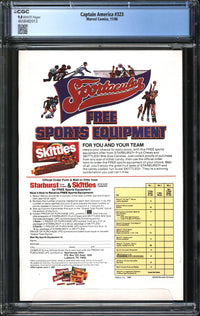 Captain America (1968) #323 CGC 9.8 NM/MT