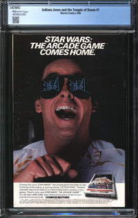 Indiana Jones And The Temple Of Doom (1984) #1 CGC 9.8 NM/MT