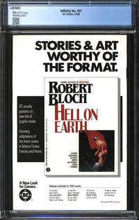 Infinity Inc. (1984) #21 CGC 9.8 NM/MT