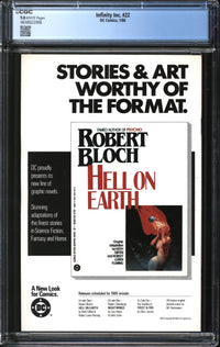 Infinity Inc. (1984) #22 CGC 9.8 NM/MT