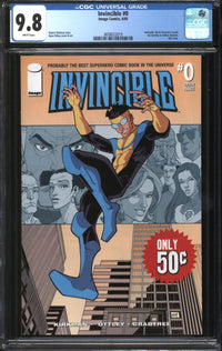 Invincible (2003) #  0 CGC 9.8 NM/MT
