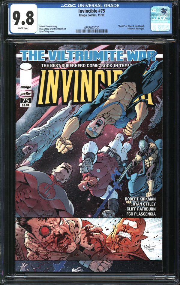 Invincible (2003) # 75 CGC 9.8 NM/MT