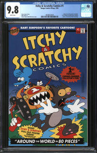 Itchy & Scratchy Comics (1993) #1 CGC 9.8 NM/MT