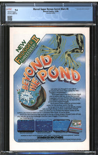 Marvel Super-Heroes Secret Wars (1984) # 8 Newsstand Edition CGC 9.6 NM+