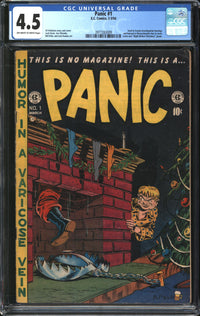Panic (1954) #1 CGC 4.5 VG+