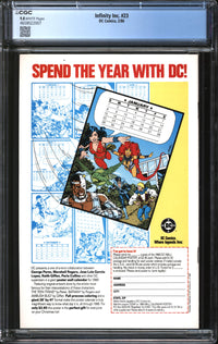 Infinity Inc. (1984) #23 CGC 9.8 NM/MT
