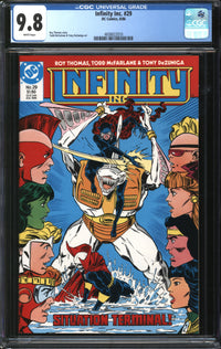 Infinity Inc. (1984) #29 CGC 9.8 NM/MT