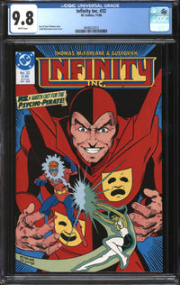 Infinity Inc. (1984) #32 CGC 9.8 NM/MT