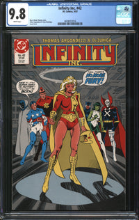 Infinity Inc. (1984) #42 CGC 9.8 NM/MT