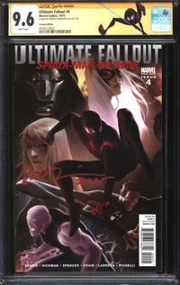 Ultimate Fallout (2011) #4 Variant Edition CGC Signature Series 9.6 NM+ Signed Marko Djurdjevic