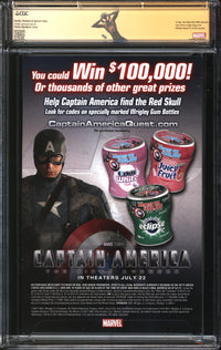 Ultimate Fallout (2011) #4 Variant Edition CGC Signature Series 9.6 NM+ Signed Marko Djurdjevic