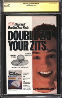 Amazing Spider-Man (1963) #316 CGC Signature Series 9.8 NM/MT Signed Todd McFarlane & David Michelinie