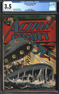 Action Comics (1938) # 90 CGC 3.5 VG-