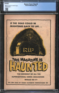 Beware Terror Tales (1952) #6 CGC 4.0 VG