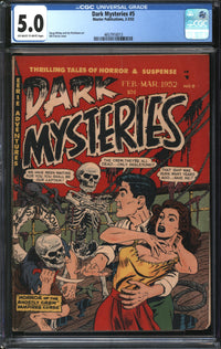Dark Mysteries (1951) #5 CGC 5.0 VG/FN