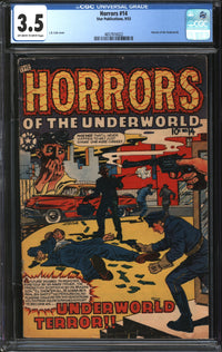 Horrors (1953) #14 CGC 3.5 VG-