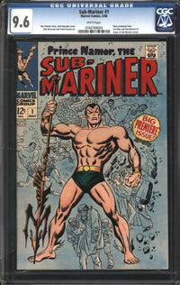 Sub-Mariner (1968) # 1 CGC 9.6 NM+