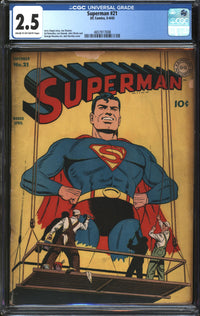 Superman (1939) # 21 CGC 2.5 GD+