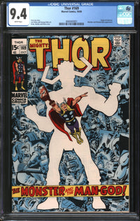 Thor (1966) #169 CGC 9.4 NM