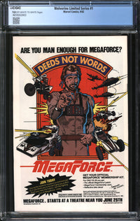 Wolverine Limited Series (1982) #1 CGC 9.8 NM/MT