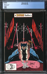 Wolverine (1988) #  8 CGC 9.8 NM/MT