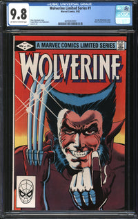 Wolverine Limited Series (1982) #1 CGC 9.8 NM/MT