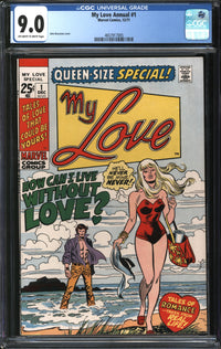 My Love Annual (1971) #1 CGC 9.0 VF/NM