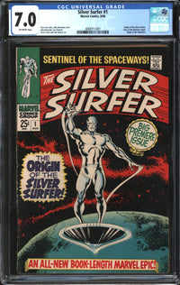 Silver Surfer (1968) # 1 CGC 7.0 FN/VF