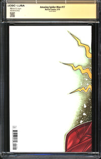 Amazing Spider-Man (2018) #17 Sketch Edition CGC x JSA Signature Series 9.8 NM/MT Signed/Sketch Tony Sklepic