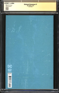 Batman/Catwoman (2021) #1 Sketch Edition CGC x JSA Signature Series 9.8 NM/MT Signed/Sketch Tony Sklepic