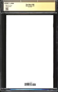 Star Wars (2019) #108 Sketch Edition CGC x JSA Signature Series 9.8 NM/MT Signed/Sketch Tony Sklepic