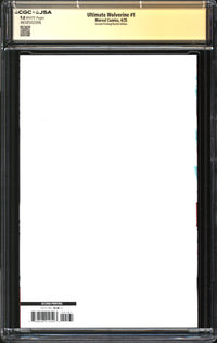 Ultimate Wolverine (2025) #1 Second Printing/Sketch Edition CGC x JSA Signature Series 9.8 NM/MT Signed/Sketch Tony Sklepic