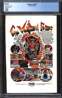 Booster Gold (1986) #1 CGC 9.6 NM+