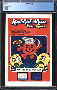 Batman (1940) #366 CGC 9.8 NM/MT