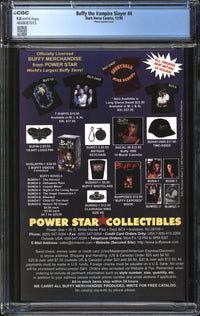 Buffy The Vampire Slayer (1998) # 4 Photo Variant Cover CGC 9.8 NM/MT