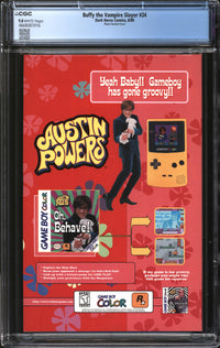 Buffy The Vampire Slayer (1998) #24 Photo Variant Cover CGC 9.8 NM/MT