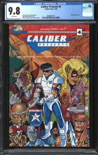 Caliber Presents (1989) #4 CGC 9.8 NM/MT