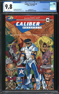 Caliber Presents (1989) #4 CGC 9.8 NM/MT