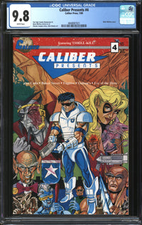 Caliber Presents (1989) #4 CGC 9.8 NM/MT