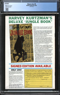 Bizarre Sex (1972) #9 Sixth Printing CGC 9.8 NM/MT